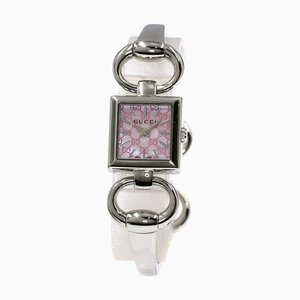 Reloj para mujer YA120 Tornavoni de acero inoxidable de Gucci, años 80