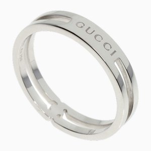 Infinity Day Ring in White Gold from Gucci