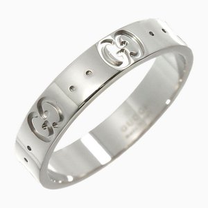 Icon Ring in White Gold from Gucci