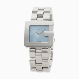 Blue Shell Watch in Stainless Steel from Gucci