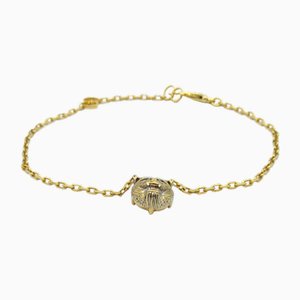 Black & Clear Onyx & Diamond & Gold Bracelet from Gucci