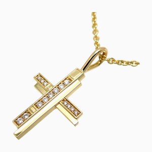 HARRY WINSTON Traffic by Women's/Men's Necklace 750 Yellow Gold