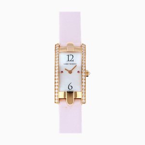 Avenue C Mini 332lqr White Dial Watch Ladies from Harry Winston