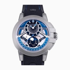Silver Dial Watch from Harry Winston