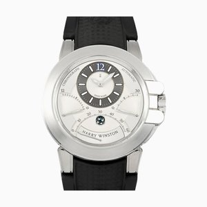 Ocean Tri- Chronograph Oceact44ww032 Silver Dial Watch Mens from Harry Winston