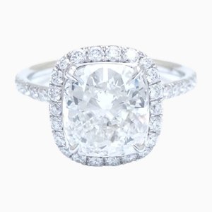 Micropave Diamond & Platinum Ring from Harry Winston