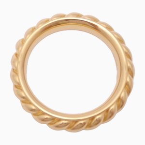 Scarf Ring in Gold Metal from Hermes