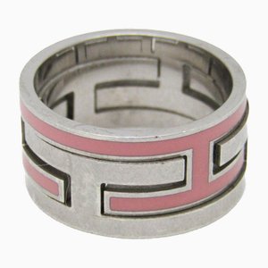 Move H Silver 925 Band Ring from Hermes