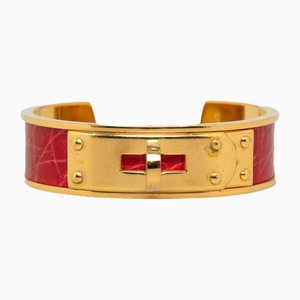 Brazalete Kelly en dorado de Hermes