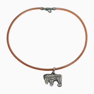 Choker Halskette aus Metall von Hermes
