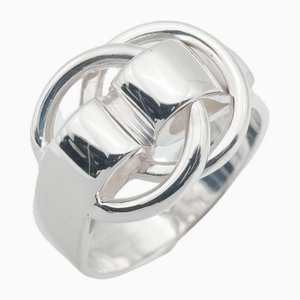 Dousagno Silver Ring from Hermes