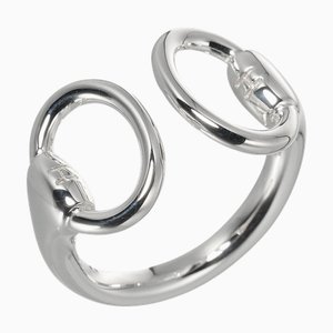 Nausicaa No. 9.5 Ring Vintage Silver 925 from Hermes