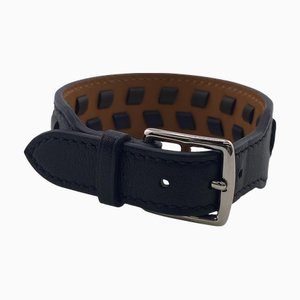 HERMES Etriviere Derby Armband Schwarz Herren Z0004852