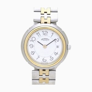 HERMES Profile Stainless Steel xGP [Gold Plated] Orologio da donna 130079
