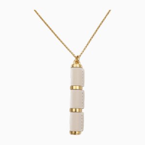 Metal & Gold Charniere Gm Necklace from Hermes