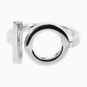 AU750 Design Ring in Silver from Hermes