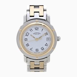 Clipper Buckle Stainless Steel Lady's Watch from Hermes