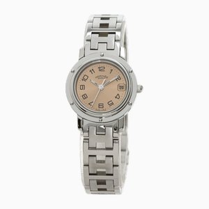 Clipper Stainless Steel Women's Watch from Hermes