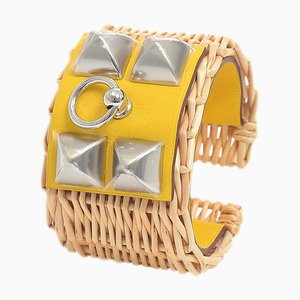 Bracelet pique-nique HERMES Collie de Cyan Medor Swift Joannnaple Z Gravé T2