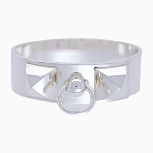 Coriedosian Silver Bangle Bracelet from Hermes