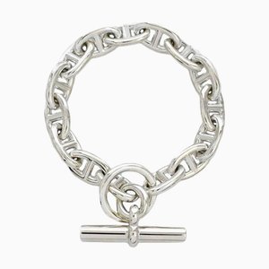 HERMES Bracelet Chaine d'Ancle Silver 13 Pieces Ag 925 LINK Ladies