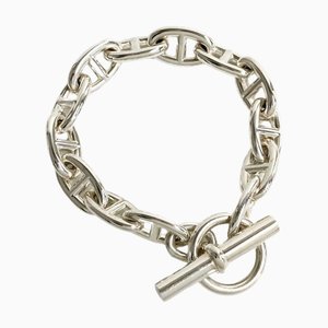 HERMES Chaine d'Ancle GM 13 Koma Silver 925 Bracelet Bangle Homme Femme 33605