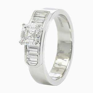 HERMES Kelly Solitaire Diamantring D1.00ct Pt950 #53