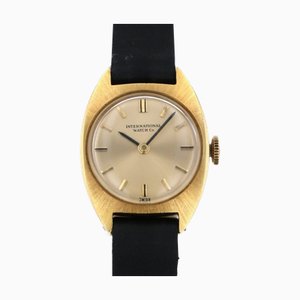 IWC Classic Gold Dial Watch Ladies