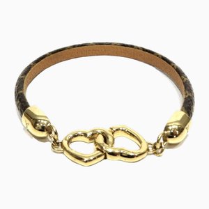 Monogram Brass Resay Jesus Bracelet by Louis Vuitton