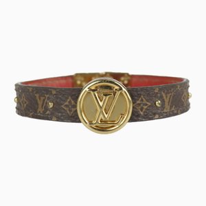 Brasserie LV Circle Reversible Bracelet in Leather from Louis Vuitton