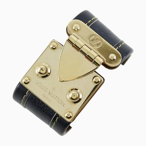 Brass Les Serreurs Bangle Suhari in Black & Gold by Louis Vuitton, France