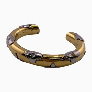 Jonck Daily Monogram Flower Bangle in Gold by Louis Vuitton