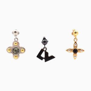Bookle Doreille Love Letters Earrings from Louis Vuitton, Set of 2