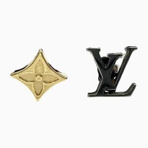 Aretes de oro de Louis Vuitton. Juego de 2