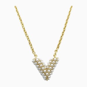 Collier Essential V Perle Halskette von Louis Vuitton