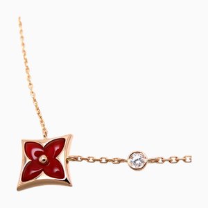 Pandantif Star Blossom BB Damen Halskette in Rotgold von Louis Vuitton