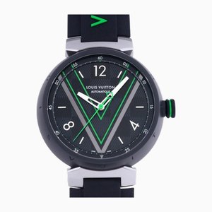 Tambour Otomatic Damier Graphite Race Watch from Louis Vuitton