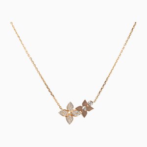 Double Star Blossom Necklace in Pink Gold from Louis Vuitton
