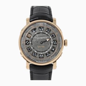 Escale Spin Time Meteorite Dial Watch by Louis Vuitton