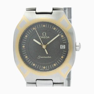 OMEGA Reloj para hombre Seamaster Polaris de acero dorado de 18 quilates 396.1022 BF569457