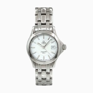 OMEGA Seamaster 120 2581 21 Orologio da donna, data, quadrante bianco, quarzo