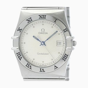 OMEGAPolished Constellation Stainless Steel Quartz Mens Watch 396.1070 BF567941