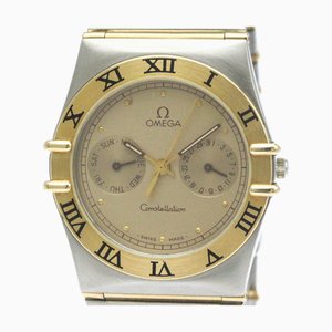 OMEGAMontre Constellation pour Homme en Acier Or 18k et Quartz Poli 396.1070 BF559390