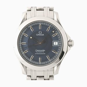 OMEGA Seamaster Uhr 120 2501.81 Blau Automatikaufzug E-154836