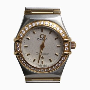 Montre OMEGA Constellation Mini Diamond Bezel à piles 1267.30 Femme