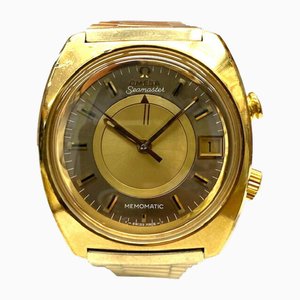 Seamaster Memomatic Vergoldete Uhr mit Automatikaufzug von Omega