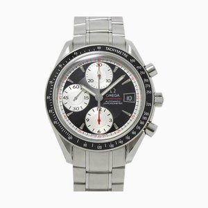 OMEGA Speedmaster Date 3210 51 Chronograph Herrenuhr Schwarzes Zifferblatt Automatik