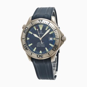 Orologio automatico da uomo OMEGA Seamaster Professional 300m con datario blu in titanio 2231 80 2231.80