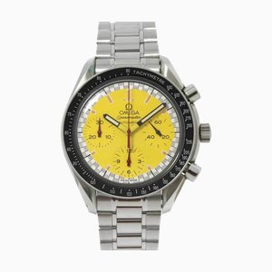 Reloj para hombre Speedmaster Racing Schumacher Limited 3510 12 cronógrafo con esfera amarilla de OMEGA