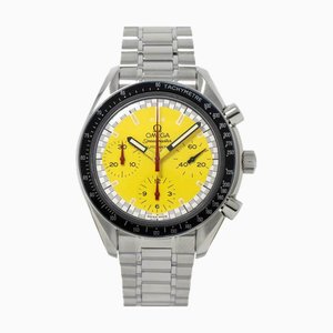 OMEGA Speedmaster Racing Schumacher Limited 3510 12 Chronograph Herrenuhr Gelbes Zifferblatt Automatik